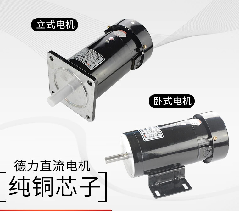 수직 수평 300W 영구 자석 DC 모터 ZYT22-2218 백 제작 기계 220V