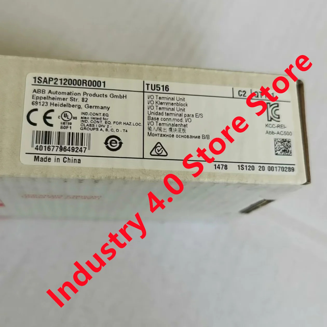 1SAP212000R0001 TU516 1SAP220600R0001 CI501-PNIO 신