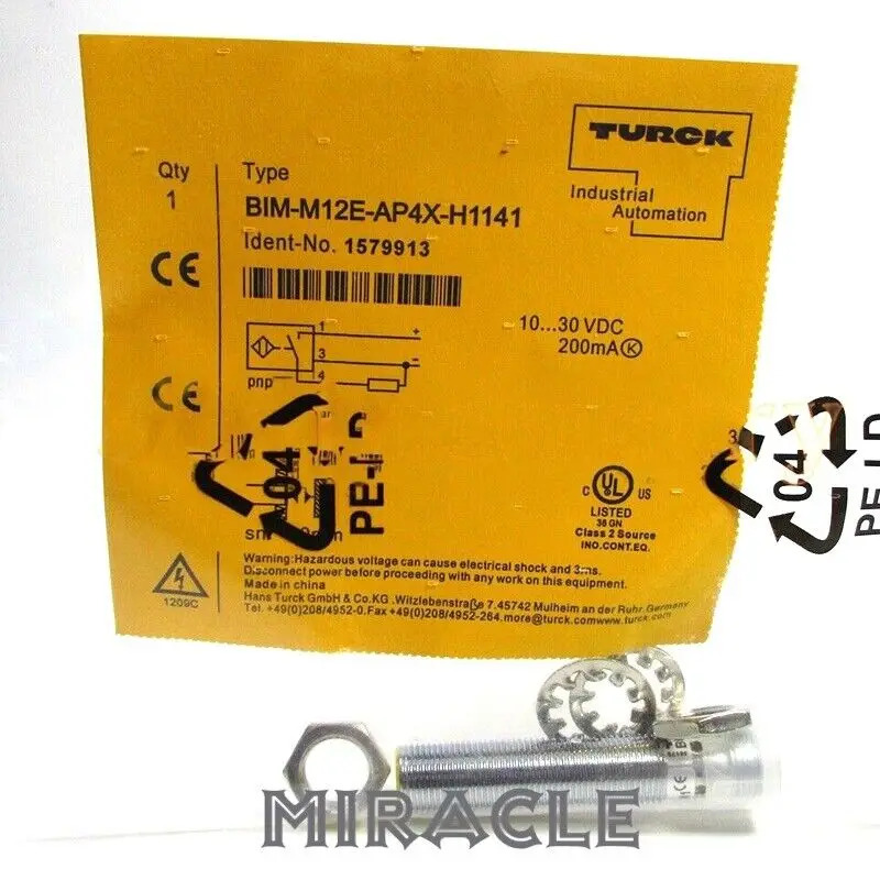 터크 BIM-M12E-AP4X-H1141 스위치 센서30VDC 200mA신