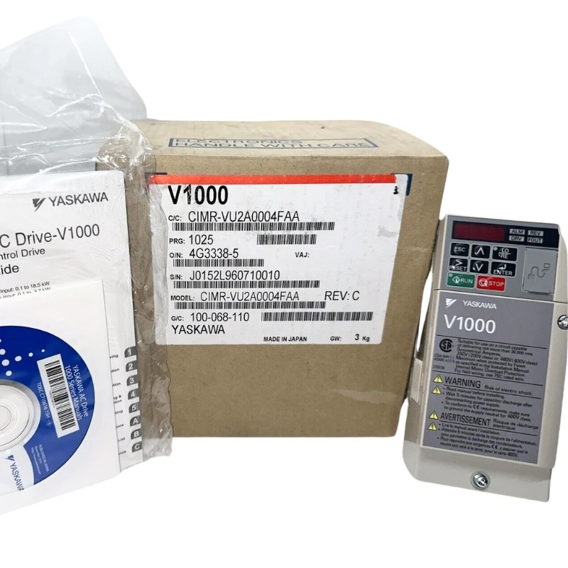 새 Yaskawa CIMR-VU2A0004FAA 인버터 신속