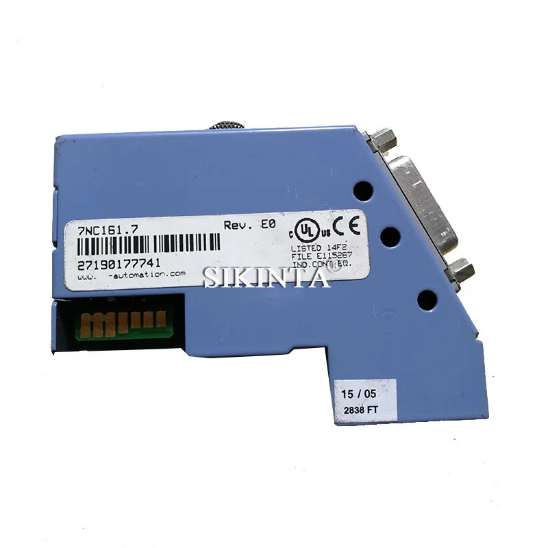 2003 디지털 I/O 모듈 NC161 7NC161.7 완전히 리퍼