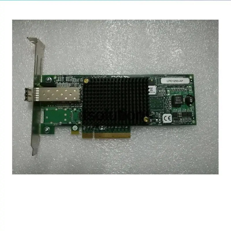 EMULEX LPE1250-AP 단일 채널 HBA 섬유 카드 키트 8Gb PCIe LC SFP  FC