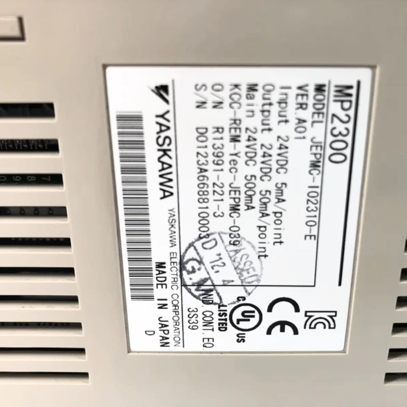 Yaskawa 서보 컨트롤러 신형 JEPMC-IO2310-E 신속