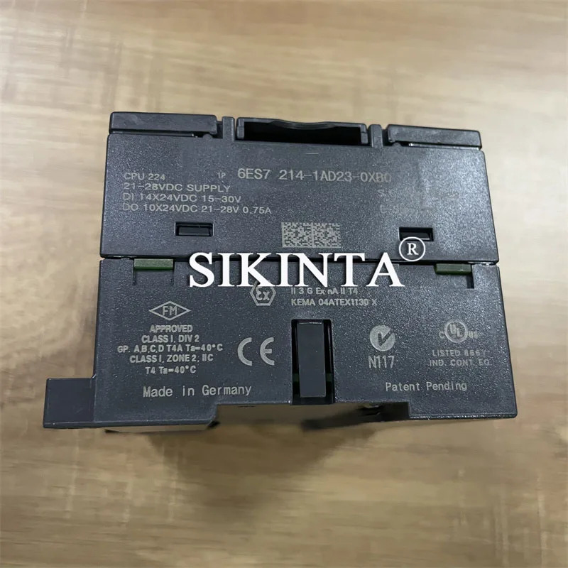 S7-200 PLC 모듈 6ES7214 -1AD23-0XB0 출력 완전히 리퍼