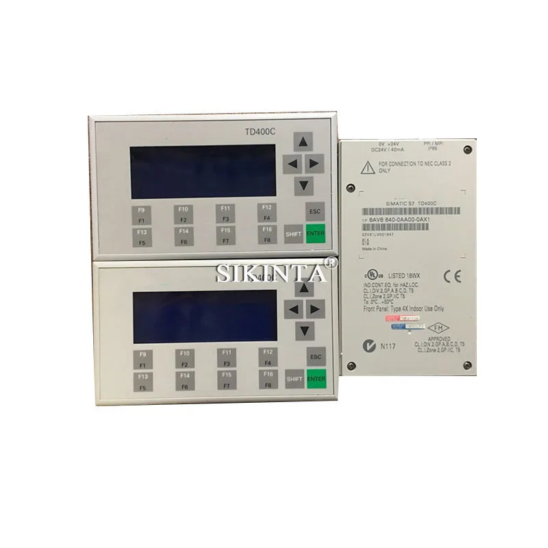 TD400C 텍스트 디스플레이 66640-0AA00-0AX1 인터페이스 완전히 리퍼