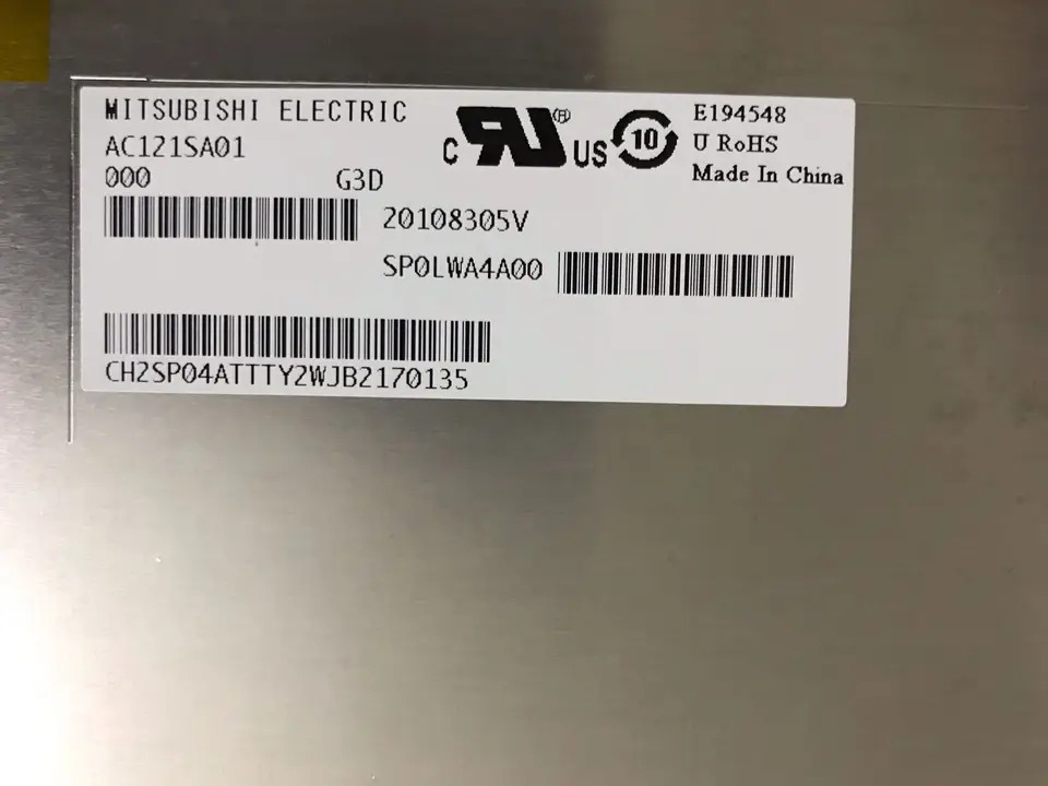 오리지널 AC121SA01 AC121SA02 디스플레이 신