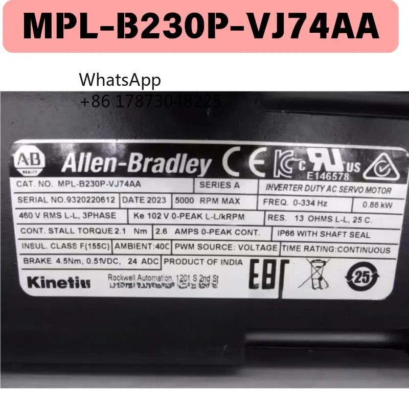 오리지널 리퍼 MPL-B230P-VJ74AA 전기 기계 기능 OK