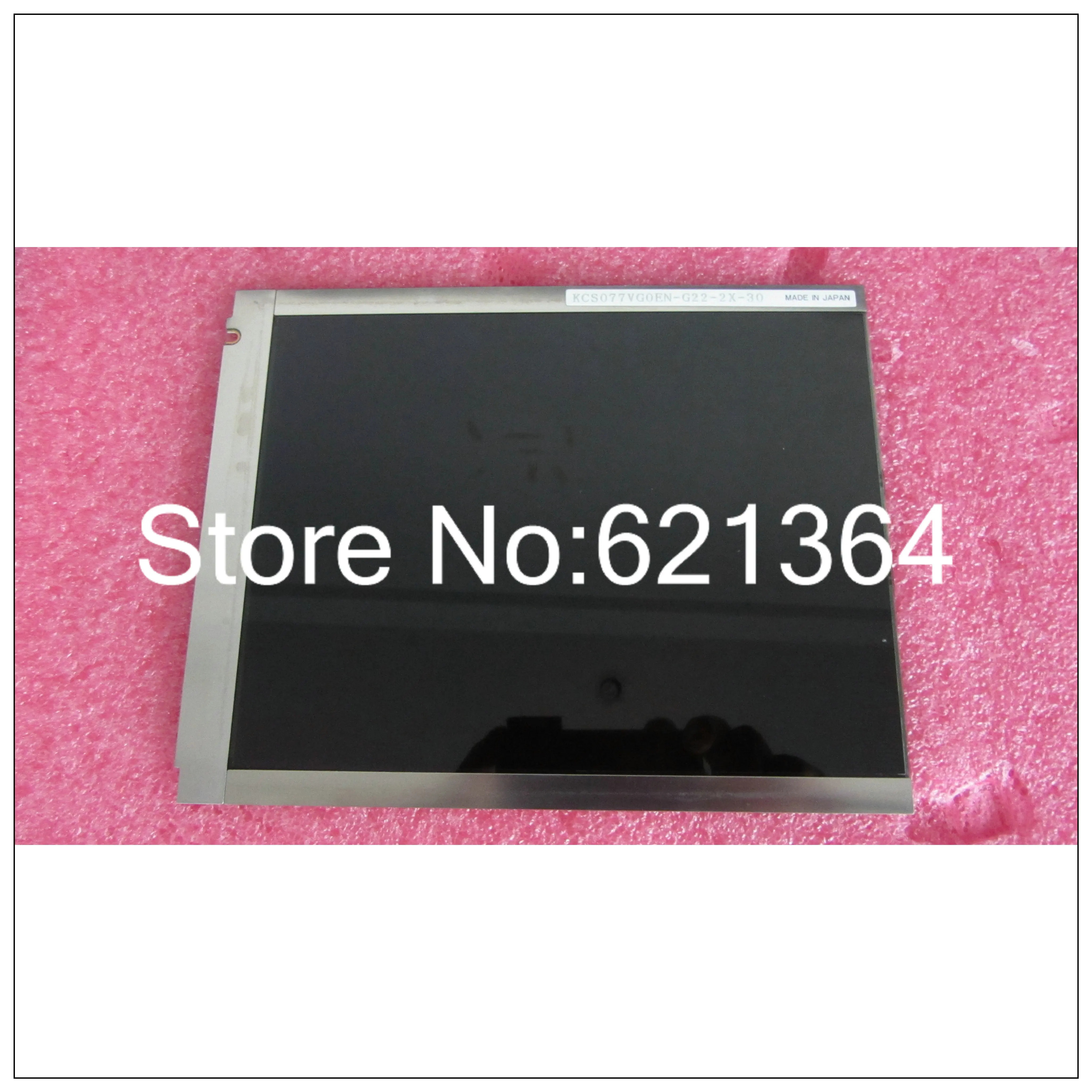 KCS077VG0EN-G22 산업LCD 디스플레이 보내기 전리퍼 완료 좋은