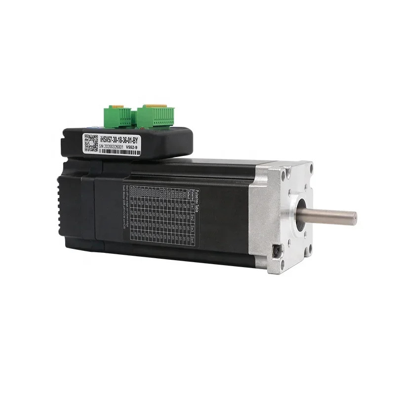 iHSV57-30-18-36 180W 3000rpm 고속 36V 통합 AC 서보모터 드라이브 모터