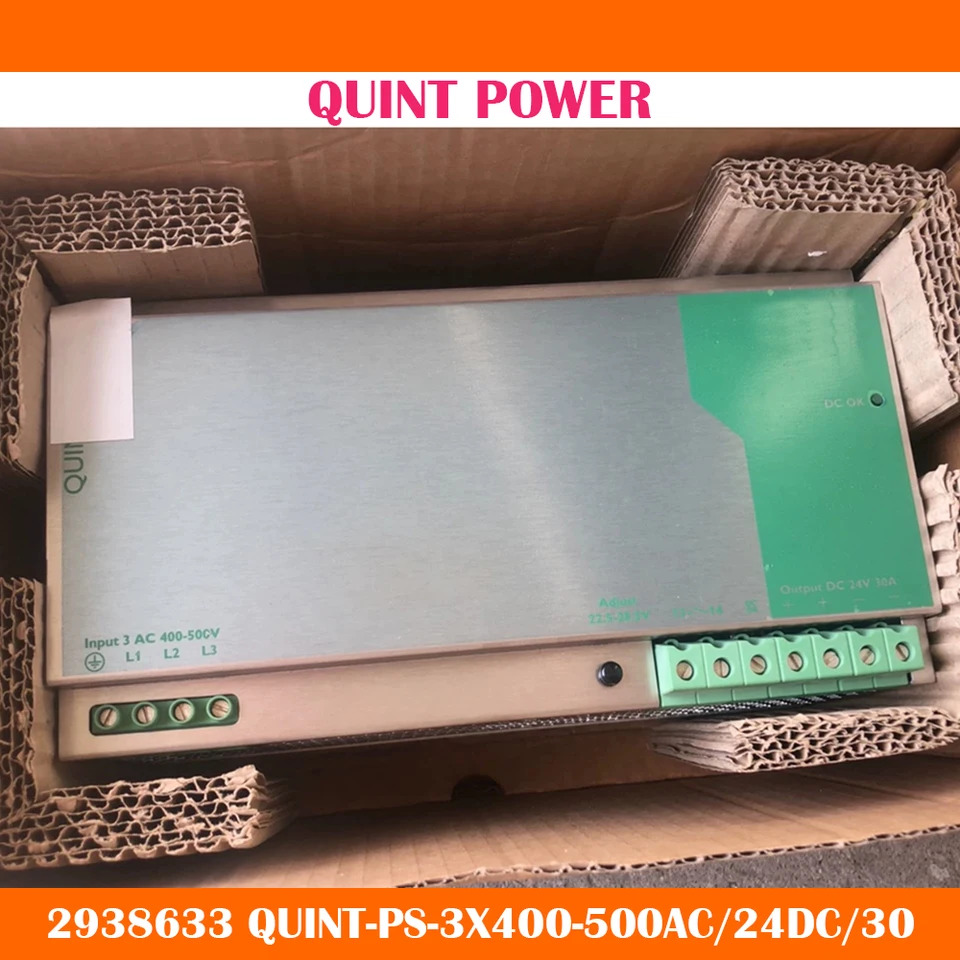 QUINT 전원 스위칭 전원공급장치 24VDC 30A 2938633 QUINT-PS-3X400-500AC 24DC 30