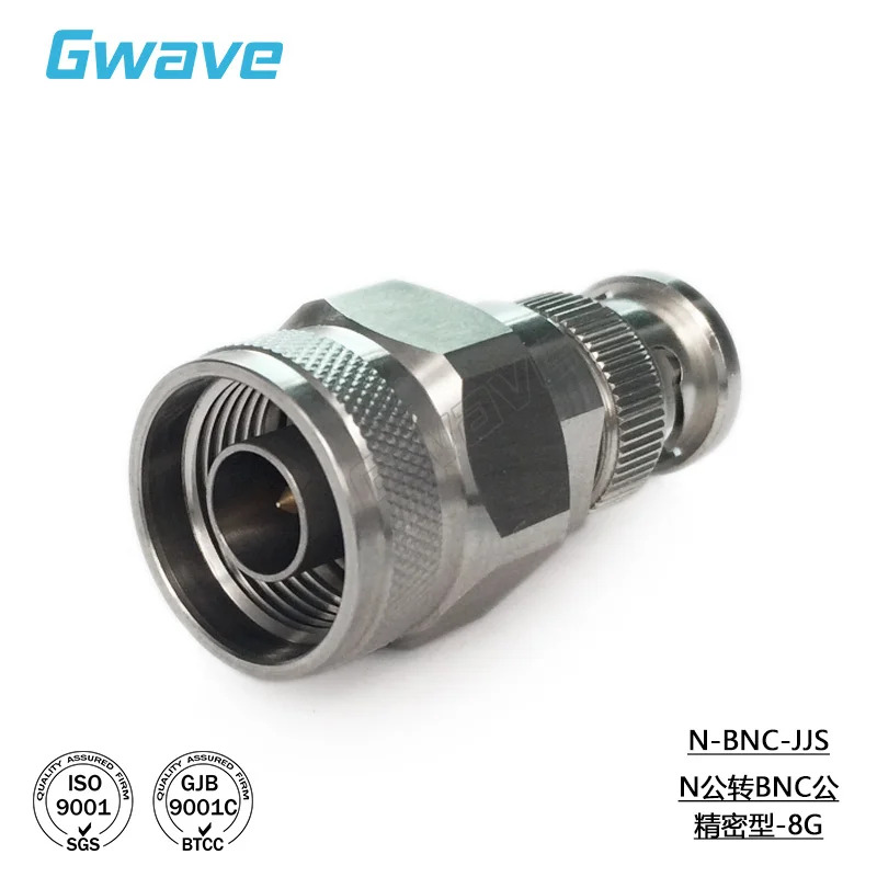 N to BNC 정밀 어댑터 플레이트 통과 N/BNC-JKS N/BNC-KKS 8GHz RF 설치