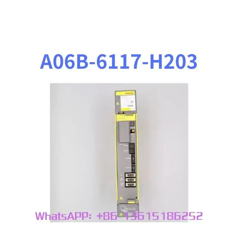 A06B-6117-H203 리퍼 드라이브 실행 기능 OK