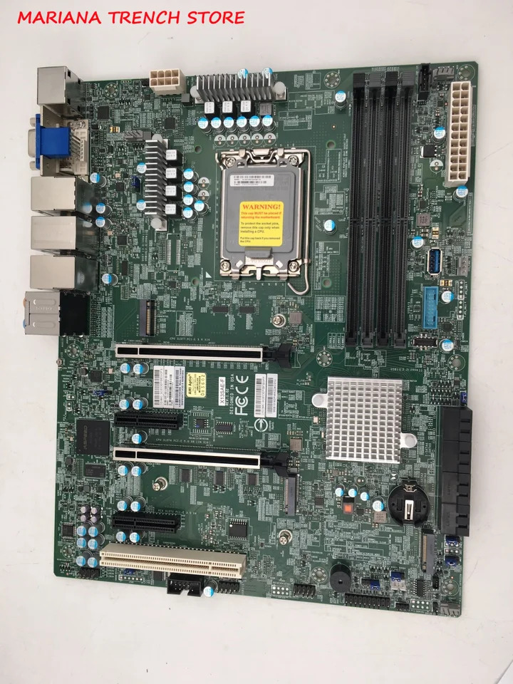 슈퍼마이크로 마더보드X13SAE-F 단일 소켓 LGA-1700 12 세대 코어 i9 i7 i5 i3
