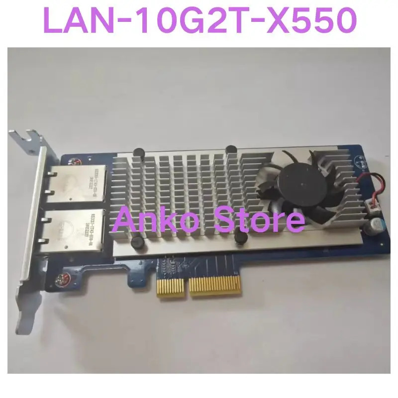 QNAP LAN-10G2T-X550 듀얼 포트 네트워크 카드 리퍼 OK기가비트