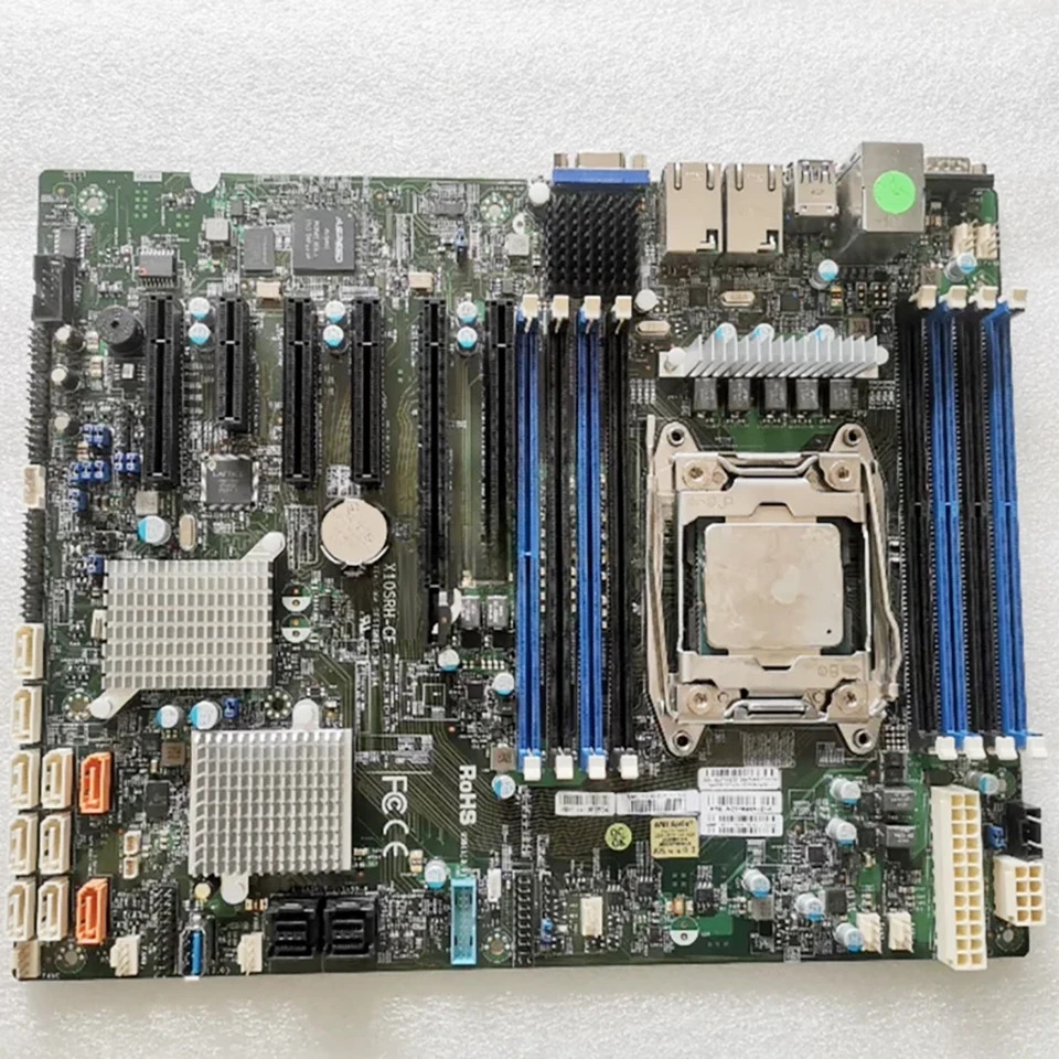 슈퍼마이크로 서버 마더보드LGA2011 DDR4 지지대 E5-1600 2600 V3 V4 X10SRH-CF