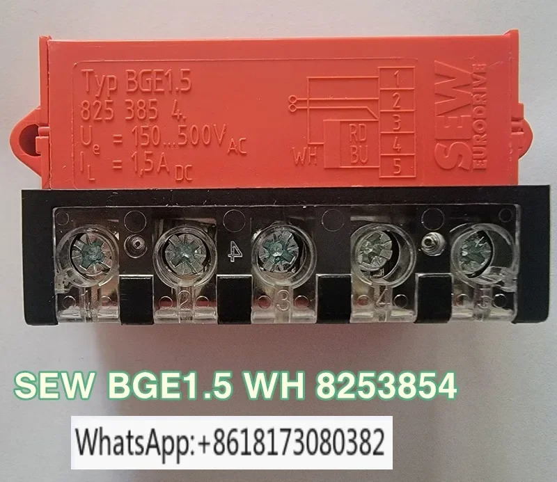 모터 정류기 모듈 BGE 1.5 825 385 4 Ue  150 브레이크 500VAC