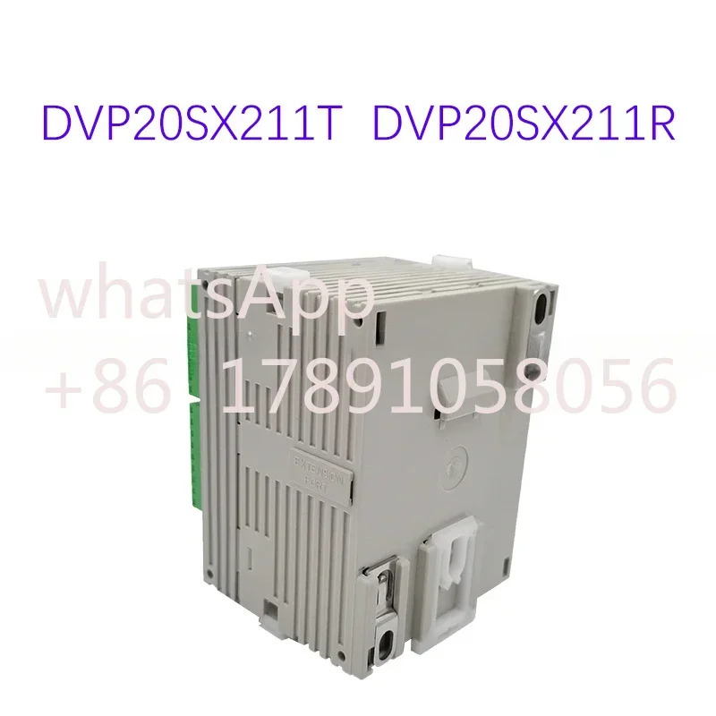 오리지널 DVP20SX211R DVP20SX211T DC24V PLC 8DI 4AI 6DO 2AO 포장 신
