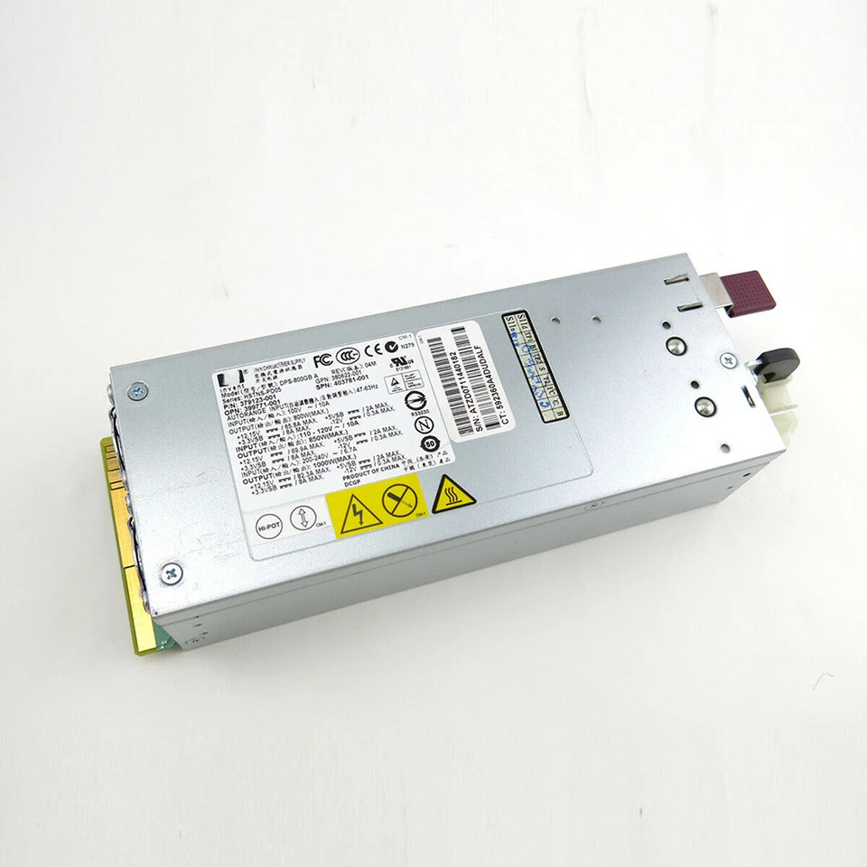 서버 전원공급장치 hp호환 DL380 G5 DPS-800GB A 379123-001 399771-001 403781-001 380622-001 1000W