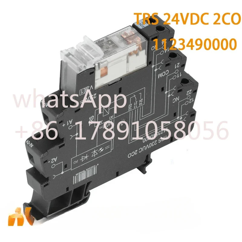 Weidmuller TRS 2CO 1123490000 릴레이 모듈 24VDC개
