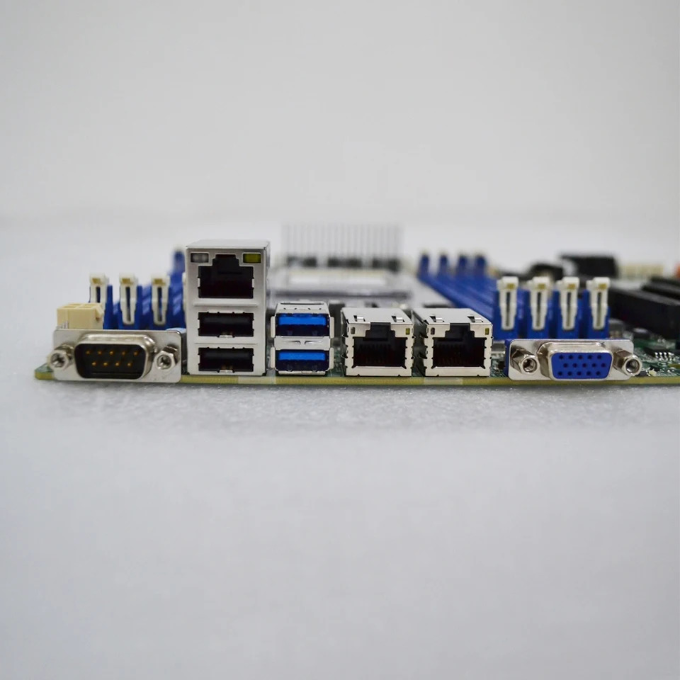 슈퍼마이크로 마더보드H11SSL-i EPYC 7001/7002 시리즈 프로세서 ECC DDR4 16 SATA3 듀얼 기가비트 이더넷 LAN 포트