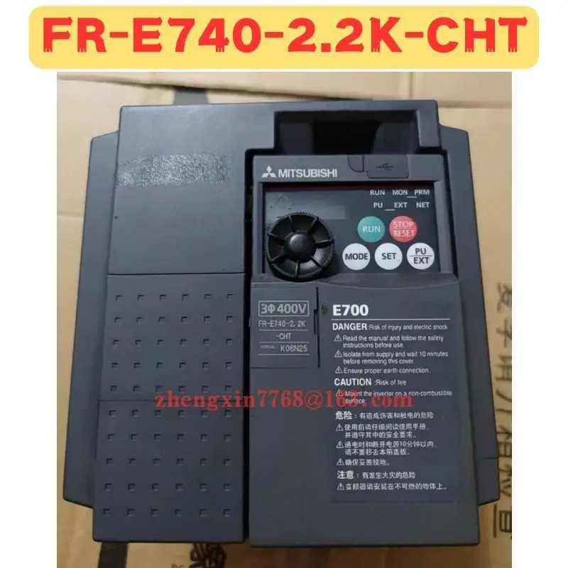 리퍼 주파수 변환기 FR-E740-2.2K-CHT FR E740 2.2K CHT 정상 기능 완료