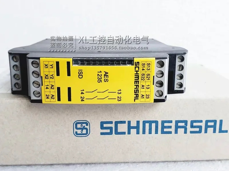 AES1235 원본 SCHMERSAL 안전 릴레이 24VDC