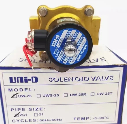 UNI-D 솔레노이드 밸브 UW-15-AC220V/DC24V UW-20-AC220V/DC24V UW-25 UW-35 UW-40 UW-50 UW-10-AC220V UW-10-DC2