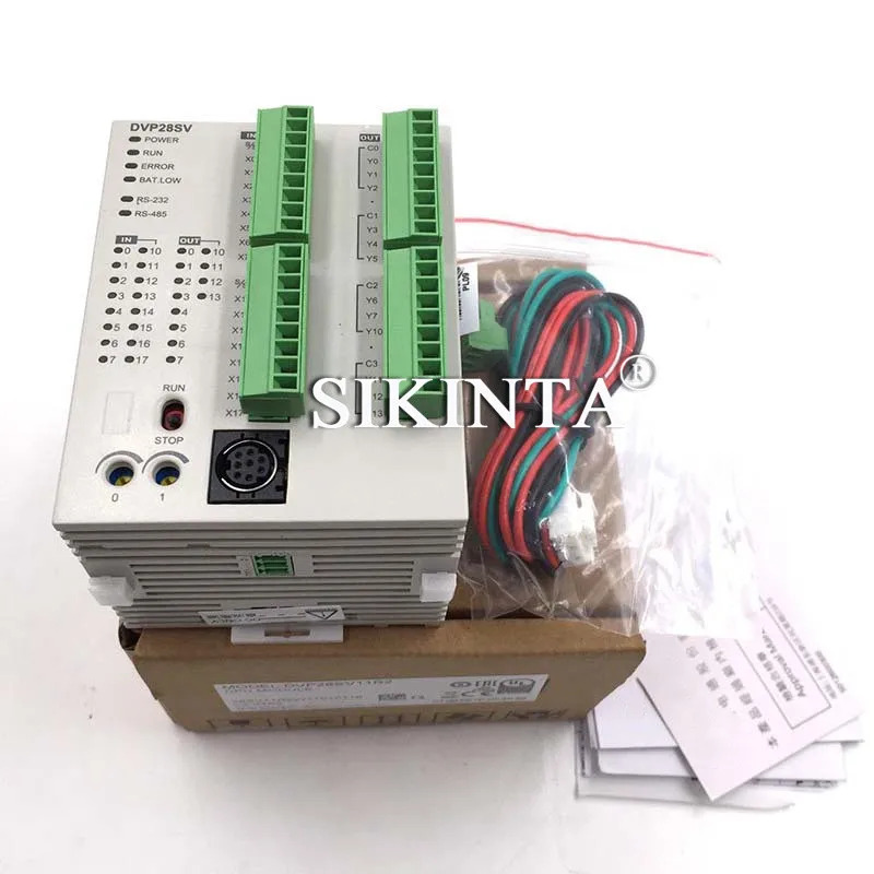 DVP-SV2 시리즈 PLC 모듈 DVP28SV11R2 DVP28SV11T2 프로그래밍 컨트롤러 CPU