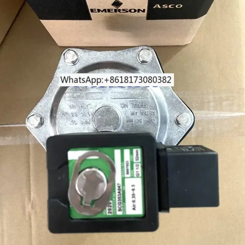 직각 전자기 펄스 밸브 SCG353A047 DC24V AC220V 1.5 인치