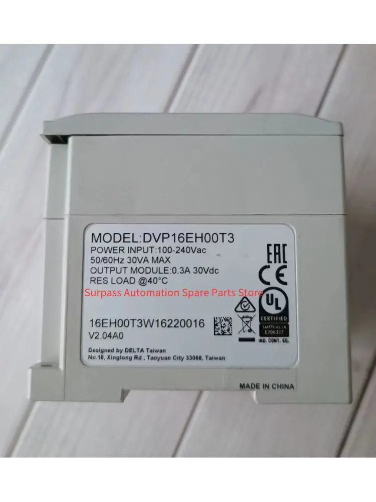 DVP16EH00T3 리퍼 PLC 모듈 기능은 OK
