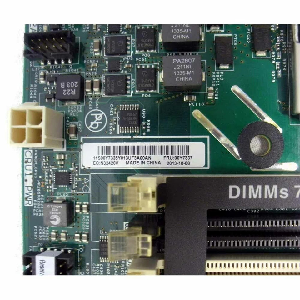 IBM X3530 X3630 M4 00FL492 00Y7337 00D8633 7158 7160 메인보드 리퍼 완료