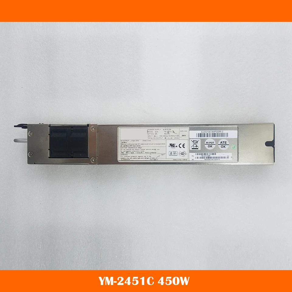 서버 전원공급장치 3Y YM-2451C 1U 450W