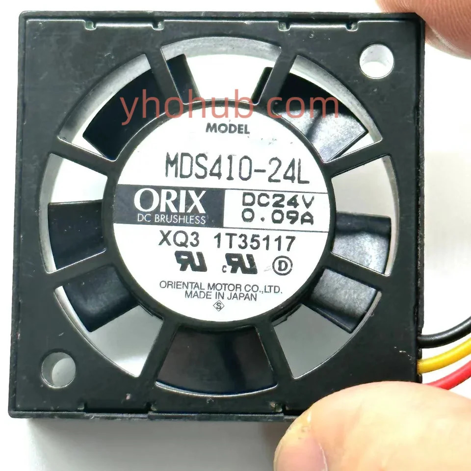 ORIX MDS410-24L 3 선 서버 냉각팬 DC 24V 0.09A 42x42x10mm