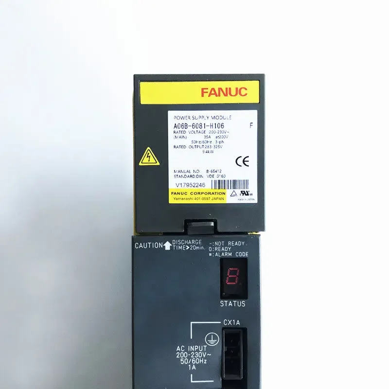 A06B-6081-H106 Fanuc Servo Amplifier Drive for CNC System Machine