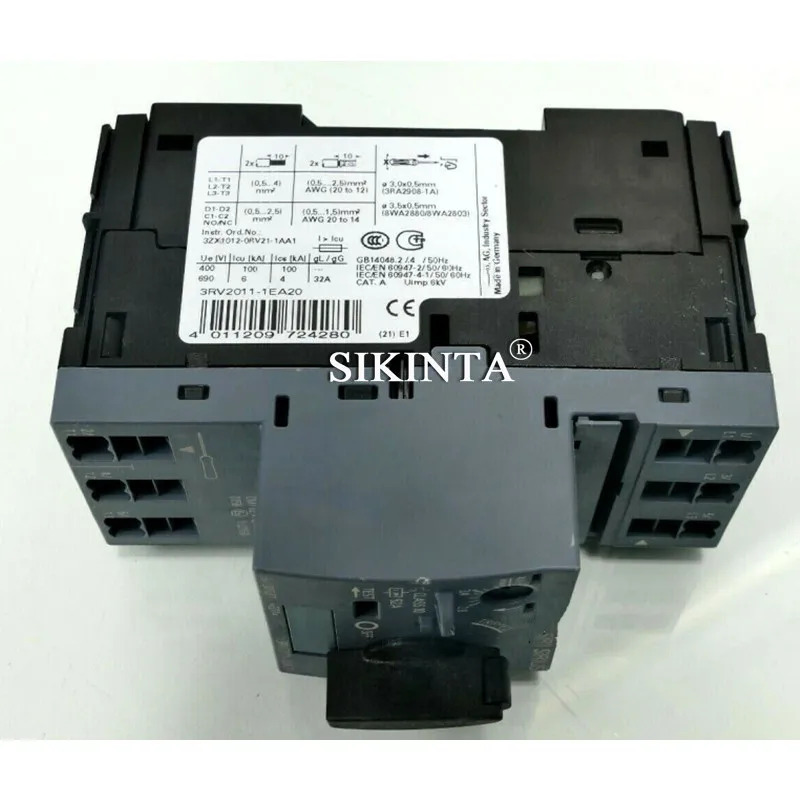 3RV2011-1EA20 3RV2011-1EA15 3RV2011-1FA10 3RV2011-1FA15 3RV2011-1GA10 완전히 리퍼