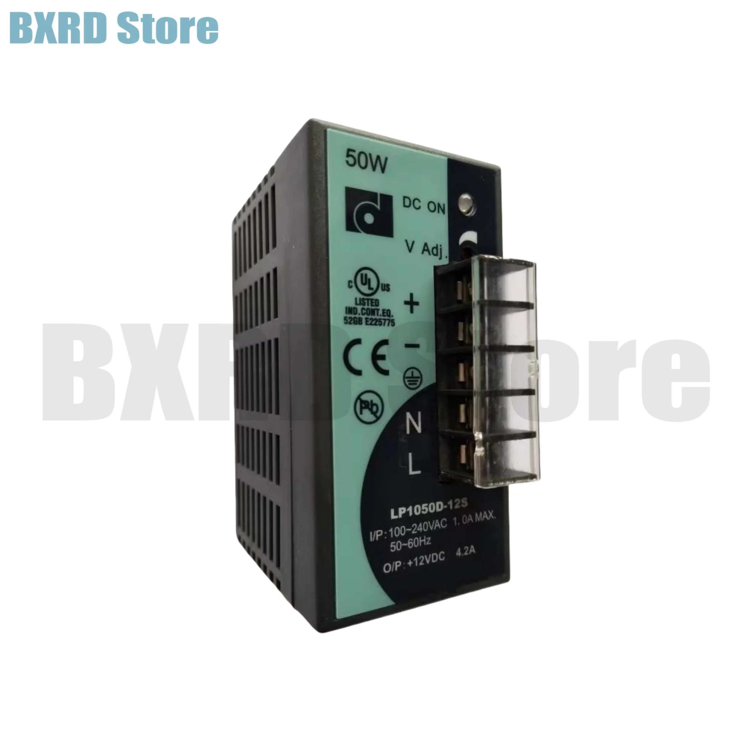 오리지널 레일 장착 스위치 전원공급장치 대만 Ang Ding REINGPOWER/LP1050D-12S 50W12V4.2A 신
