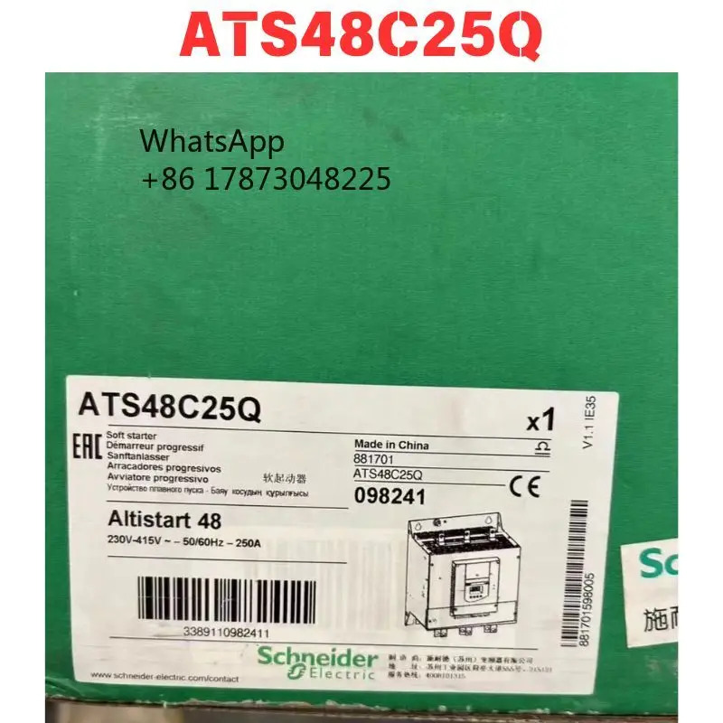 원본 리퍼 ATS48C25Q 소프트 스타트