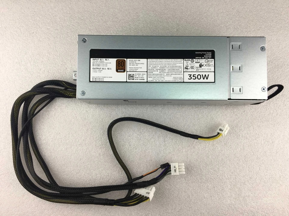서버 전원공급장치AC350E-S0 D350E-S3 DELL R530 T330 T340