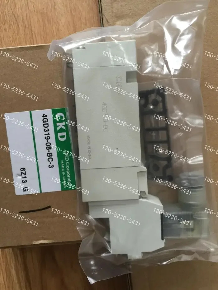 오리지널 CKD 솔레노이드 밸브 4GD319-08-BC-3 DC24V 4GD319R-C8-BC-3 4GD319-BC
