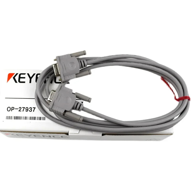 오리지널 KEYENCE 바코드 리더기 OP-27937 통신 케이블 레이저 스캐너