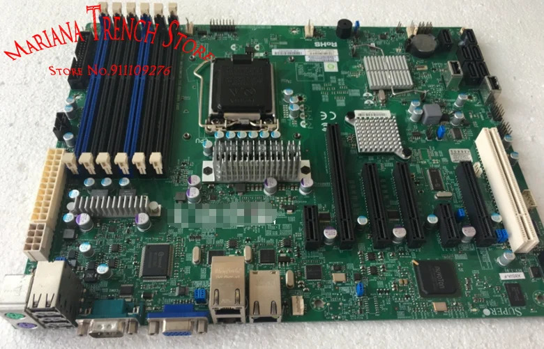 슈퍼마이크로 마더보드X8SIA-F 제온 X3400 / L3400 시리즈 코어 i3 DDR3 PCI-E 2.0