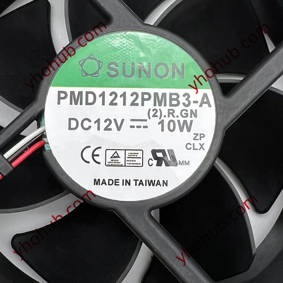 SUNON PMD1212PMB3-A 2.R.GN DC 12V 10W mm 3 선 서버 냉각팬