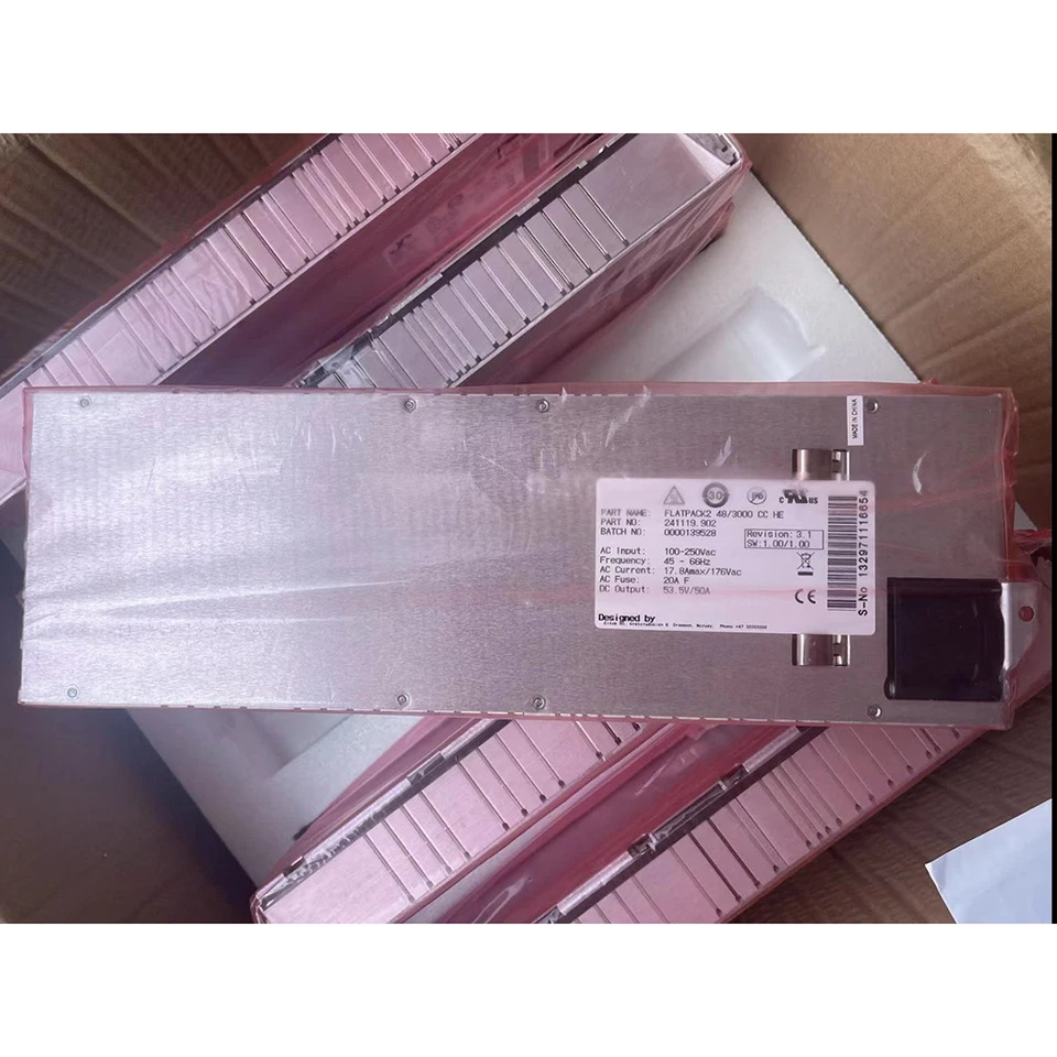 ELTEK Flatpack 2 48/3000 CC HE 241119.902 통신 전원 정류기 모듈 입력 100-250Vac 출력 53.5V 50A 고퀄리티