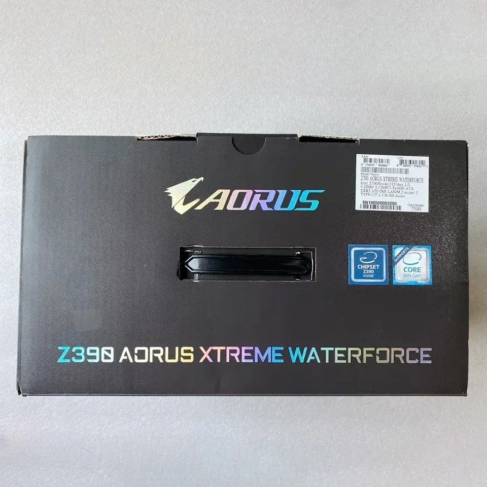 기가 바이트호환 Z390 AORUS XTREME 워터포스 마더보드 LGA1151 DDR4 128GB E- 신