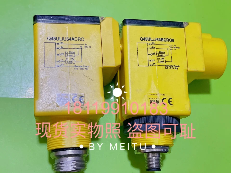 초음파 센서 배너 Q45ULIU64ACRQ Q45ULIU64BCRQ6 비포장