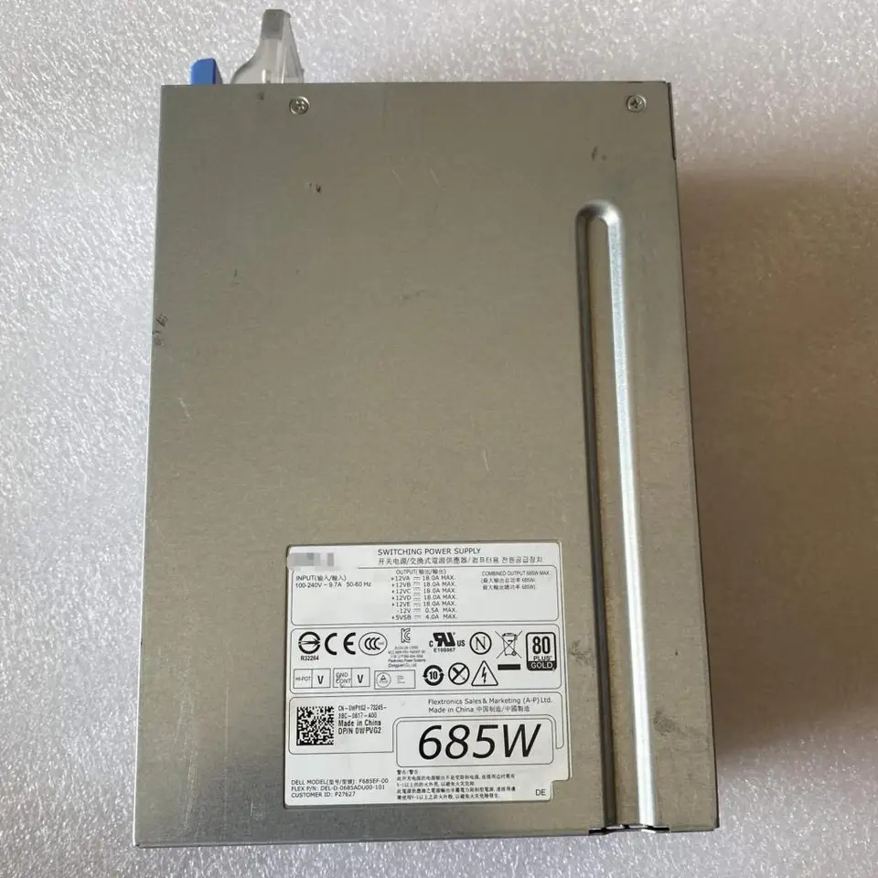 F685EF-00 F685EF-01 DELL T3610 T5610 685W 워크스테이션 전원공급장치