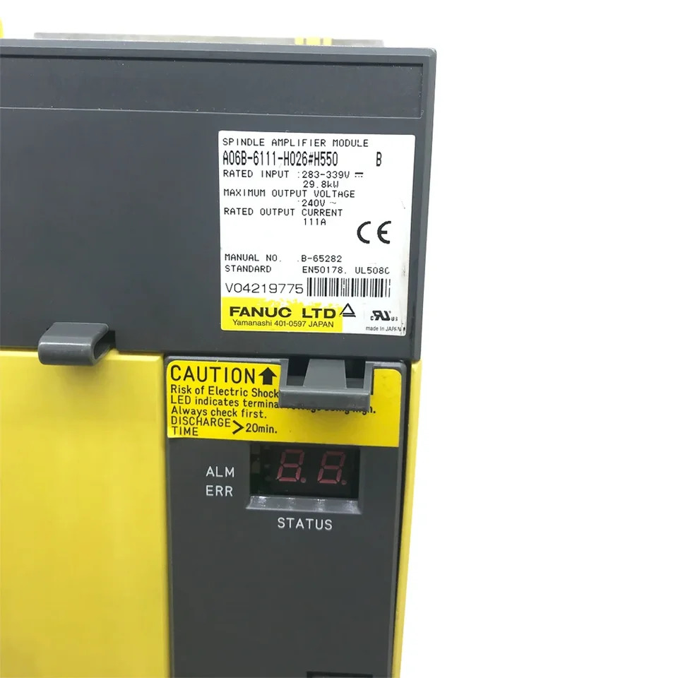 CNC 기계리퍼 증폭기 모듈 Fanuc 서보 드라이브 A06B-6111-H026 H550