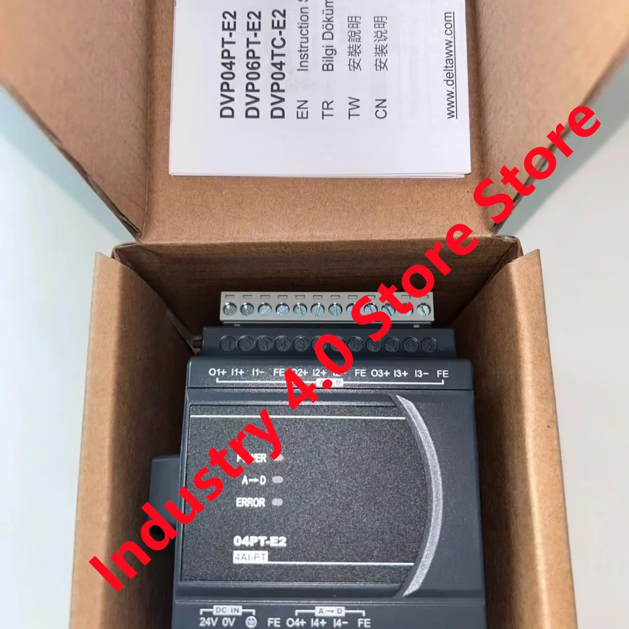 델타 DVP04PT-E2 DVP04PT-H2 PLC 모듈 신