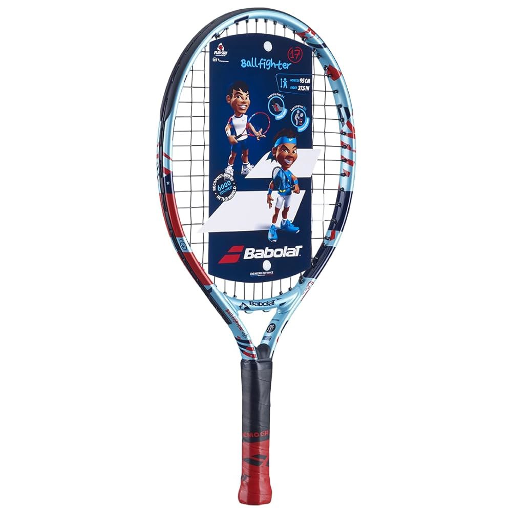 Babolat Ballfighter 주니어 43.2cm(17인치) 테니스 라켓 (블루/레드) - 상품 이미지