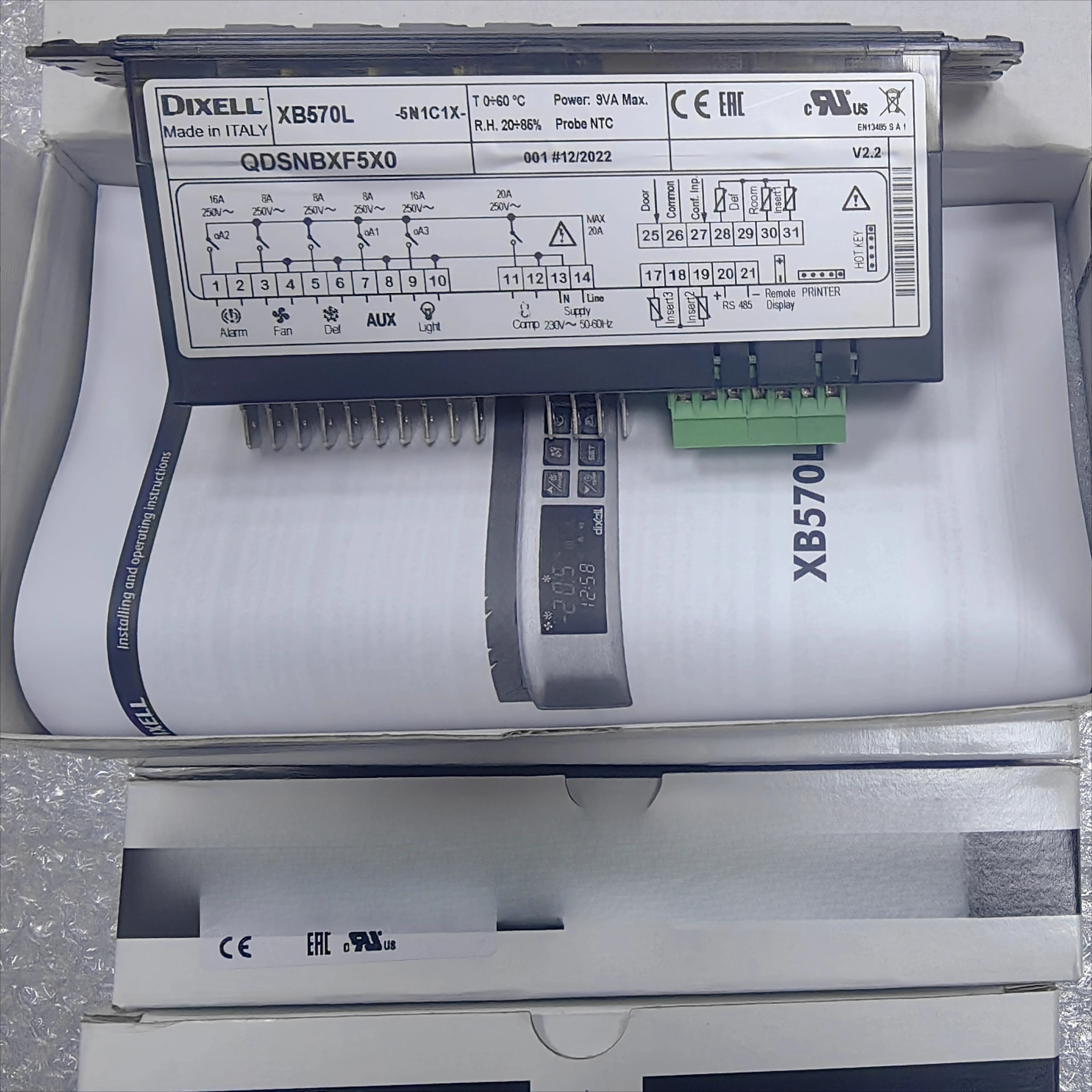 DIXEL 제어 장치 7 B570L-5N1C1X XB570L-LX5N1C1-X